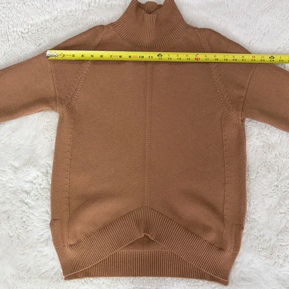 MAEVE by Anthropologie ,Size S ,Cozy Tan Turtleneck Sweater - Picture 8 of 17